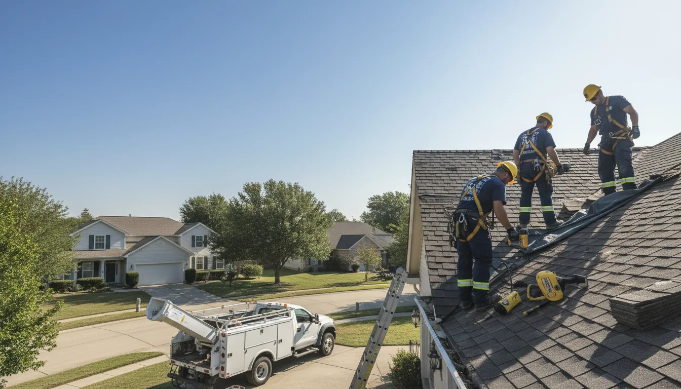 Emergency Roof Repair in Thrall, TX near me